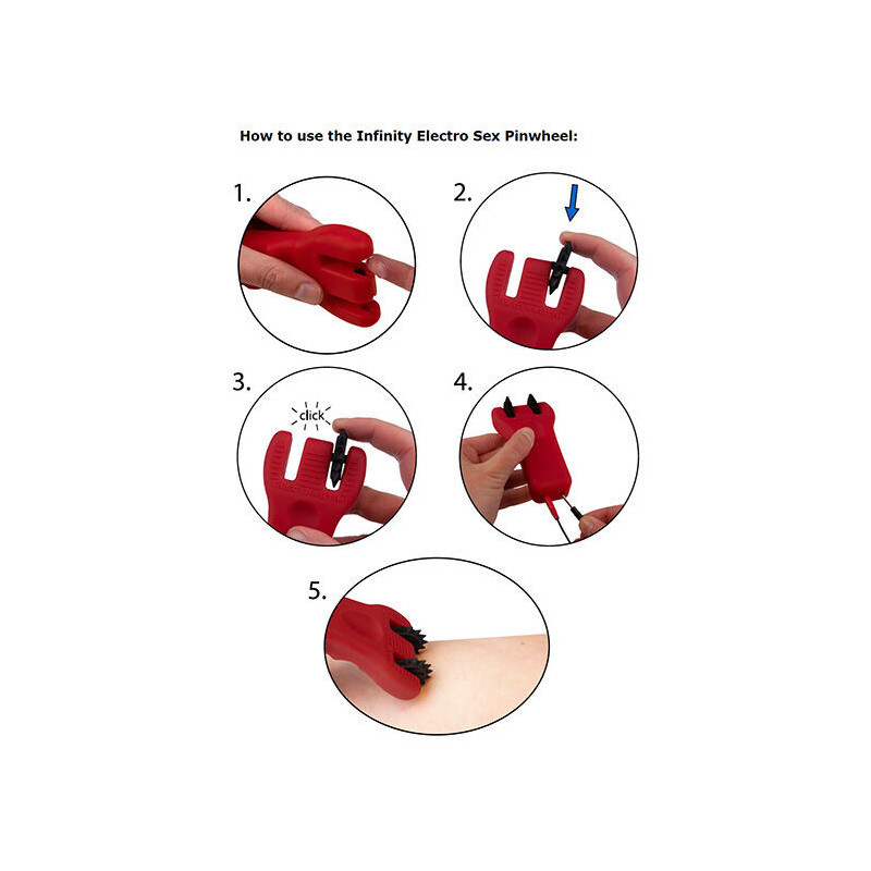 Electro sex toys in red silicone reel design
Electrostimulation Electrosex
