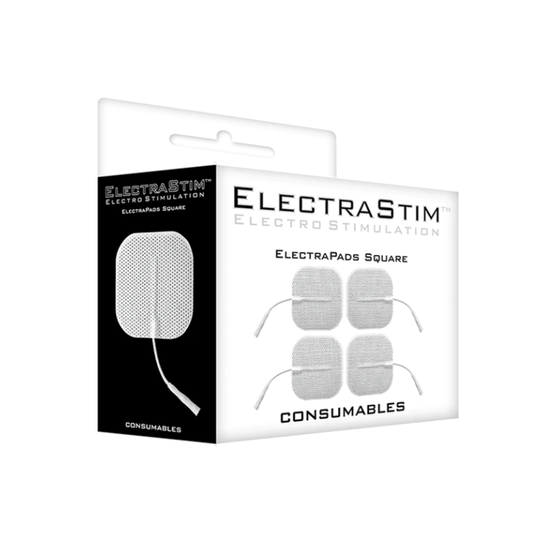 Electro brinquedos sexuais almofadas quadradas auto-adesivas 
Eletroestimulação
