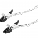 Bdsm accessory black bdsm collar and nipple clamps 
BDSM Accessories line