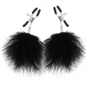 Accessory bdsm nipple clamps with black feathers
BDSM Accessories line