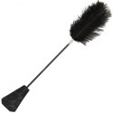 Feather duster bdsm black 56 cm 
Erotic feather dusters