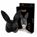 Máscara bdsm orejas de conejo en cuero de imitación
Mascaras de sumisión BDSM