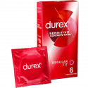 Condón Extra Sensible Durex 6 unidades
Condones