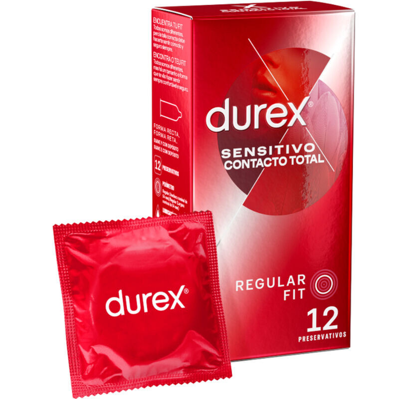 Preservativi Durex Sensitive Contact confezionati in 12 unità
Preservativi