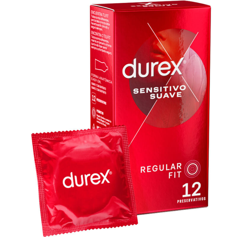 12 unidades de preservativo durex suave e sensível
Camisinha