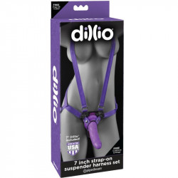 Straps-set dillio 7-inch strap-on
Sexspielzeug für Schwule und Lesben