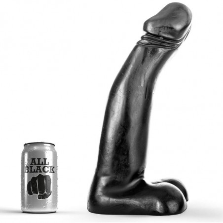 Realistic black dildo 29 cm frapperRealistic Dildo