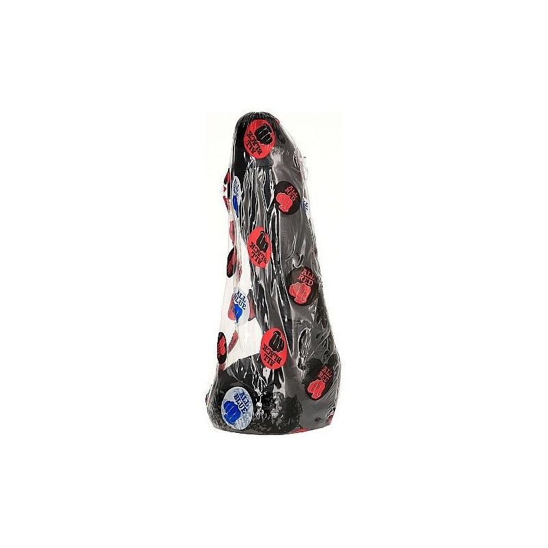 Realistic ribbed black dildo of 20 cmRealistic Dildo