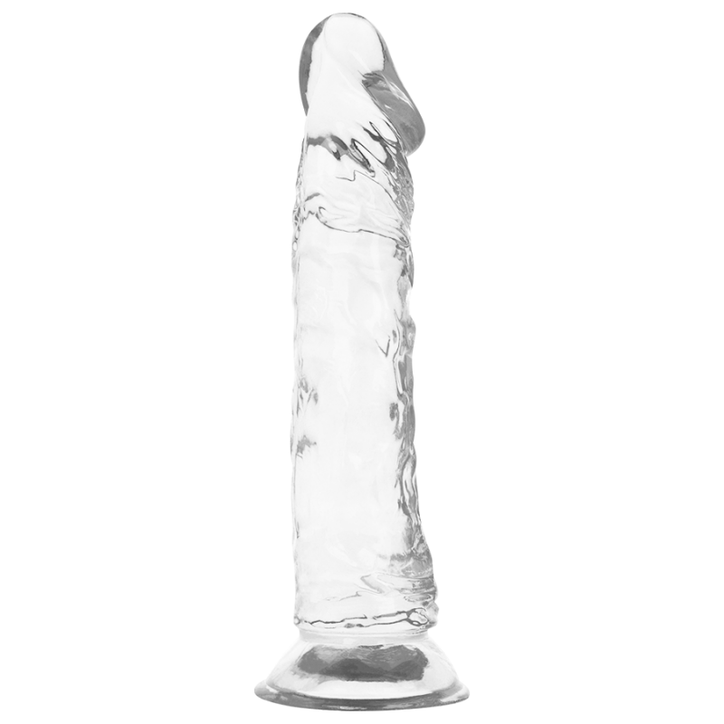 Dildo transparente 21 cm x 4 cmDildo realista