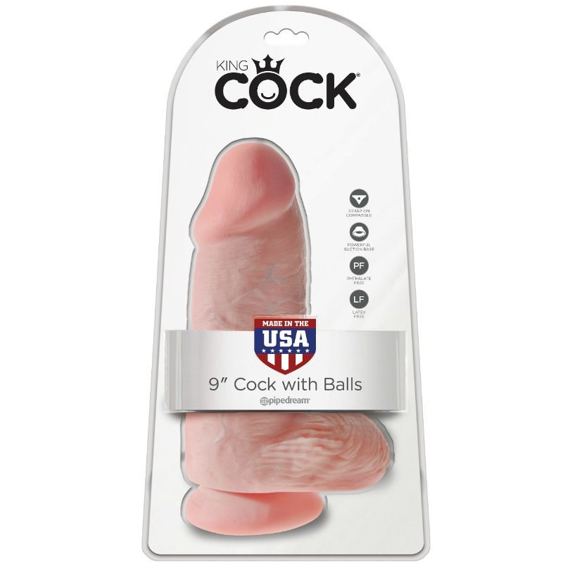 Realistic king cock dildo 23 cm
Realistic Dildo