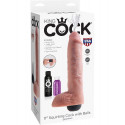 Realistic dildo king cock 11" oozing meat
Realistic Dildo