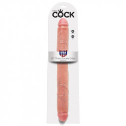 Realistic king cock dildo double thick flesh 40.6 cm
Realistic Dildo