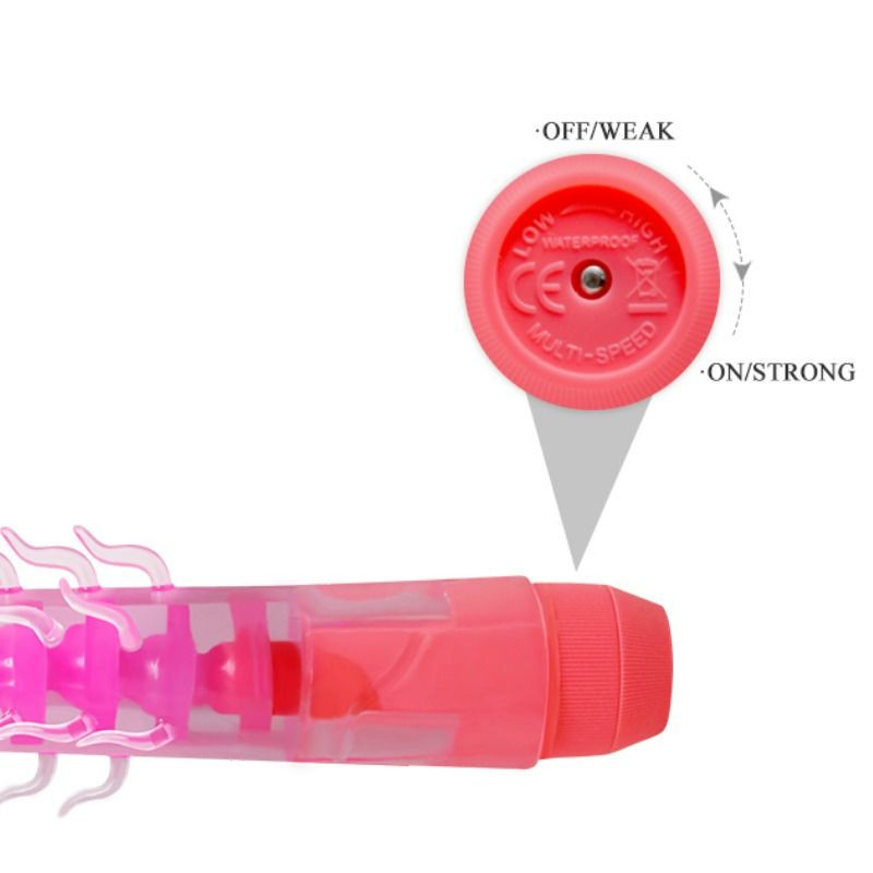 Vibratore flessibile Baile Flexi Vibe Sensual Spine di 23,5 cmVibratori Coniglio