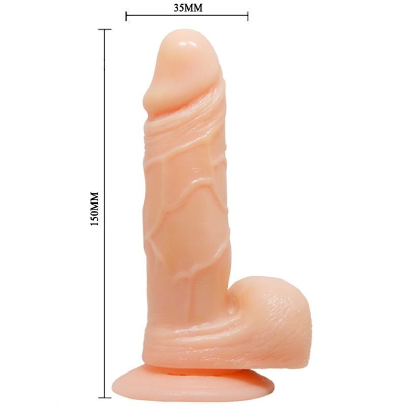 Dildo Prime realista de cor neutraDildo realista