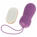 Rotating vibrating egg Ohmama remote controlled 7 speeds purpleRabbit Vibrators