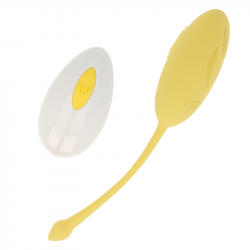 Klitoris vibrator oh mama vibro-ei texturiert 10 modi gelb
Klitoris-Vibratoren