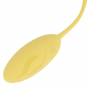 Vibromasseur clitoris oh mama oeuf vibrant texturé 10 modes jauneVibromasseurs Clitoris