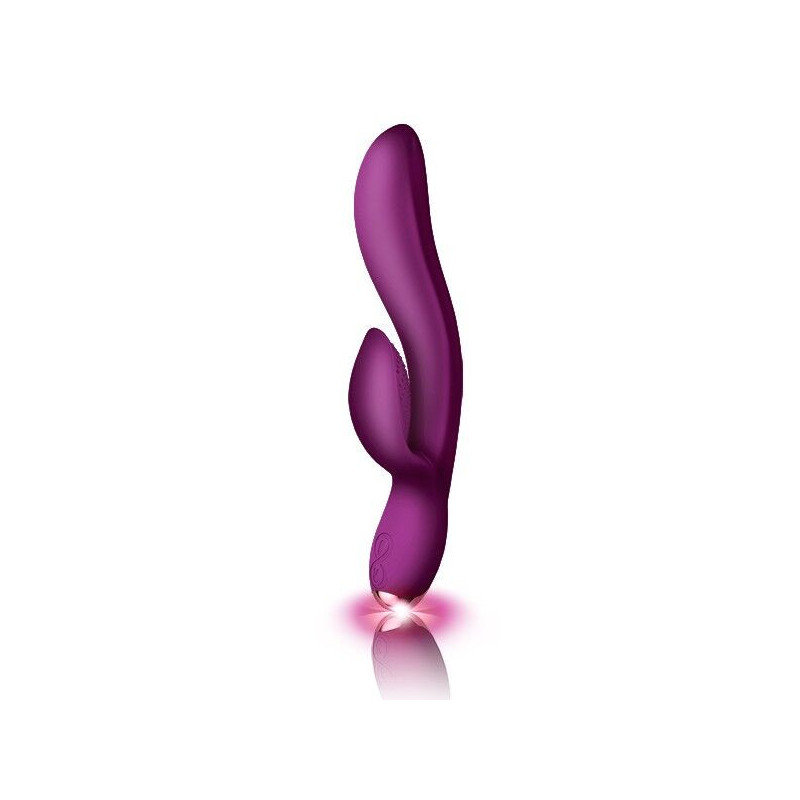 Vibromasseur clitoris rechargeable imperméable violet de rocks-offVibromasseurs Clitoris