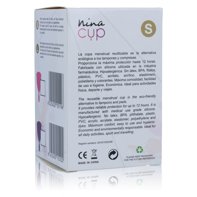 Intimate hygiene nina cup size pink s
Cleaning of sex toys and intimate hygiene