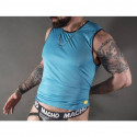 Camiseta Macho en elegante azul para un look inigualableCamisetas y Tops Sexy