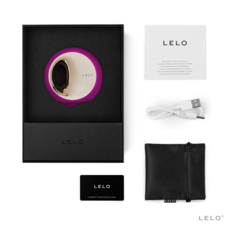 Lelo 3 clitoris vibrator for oral sex dark pinkClitoral Stimulators