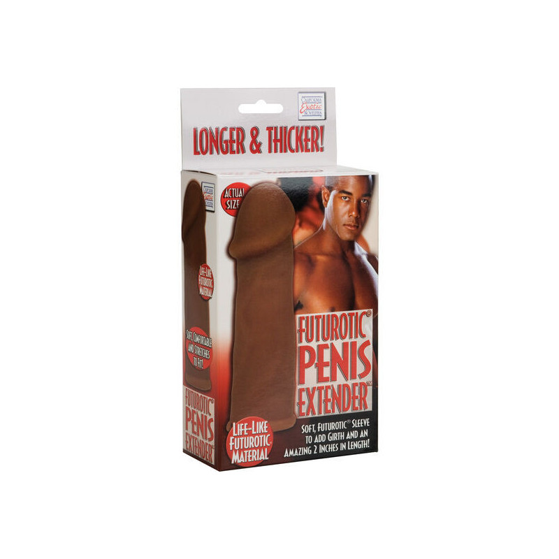 Calex penis extender futuristic brown
Sheath and extender of penis