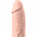 Extensor de pénis branco sevencreations com dildo oco realista
Bainha e extensor do pênis
