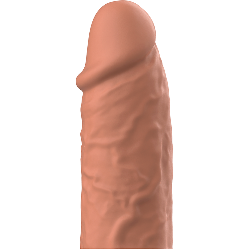 Sevencreations brown penis extender with realistic hollow dildo
Sheath and extender of penis