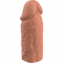 Sevencreations brown penis extender with realistic hollow dildo
Sheath and extender of penis