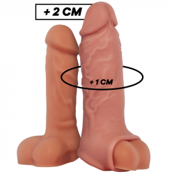 Hollow penis extender Virilxl Liquid Silicone v9
Sheath and extender of penis