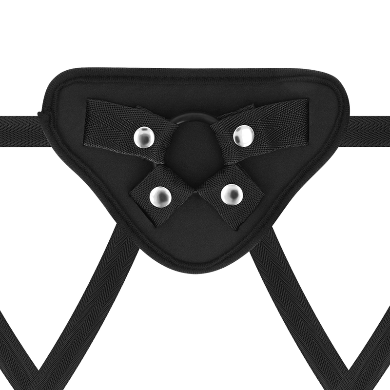 Cinturón consolador ajustable con anillos flexibles
Consolador con arnés cinturón