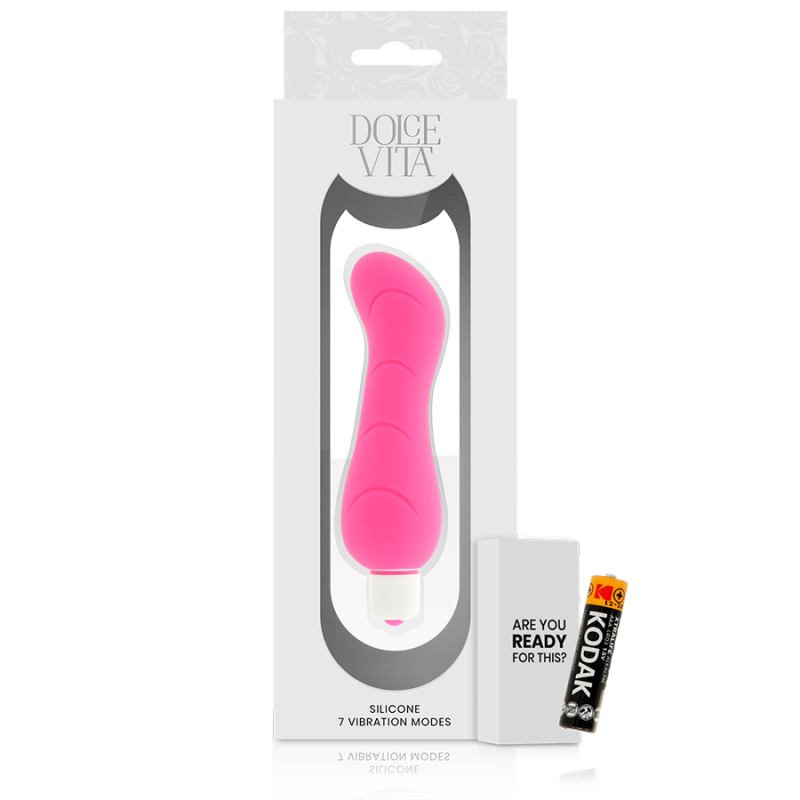 Vibromasseur clitoris dolce vita g-spot rose siliconeVibromasseurs Clitoris