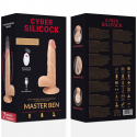 Consolador realistico cyber silicock remote master controlConsoladores realistas