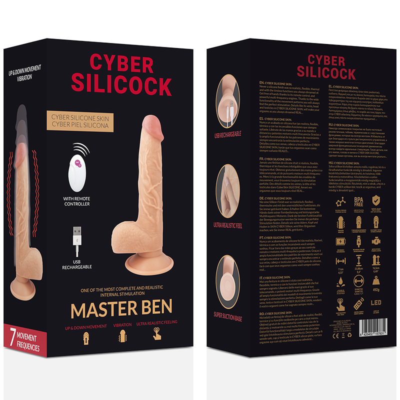 Realistic dildo cyber silicock remote master control
Realistic Dildo
