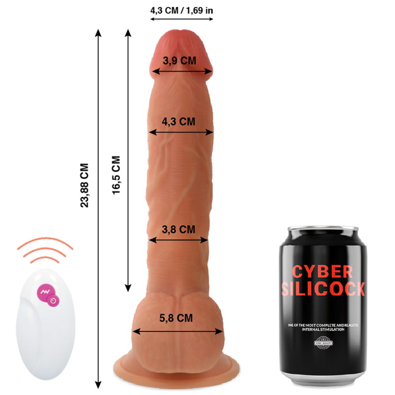 Realistischer dildo mr john ein ferngesteuerter cyber silikose Realistischer Dildo