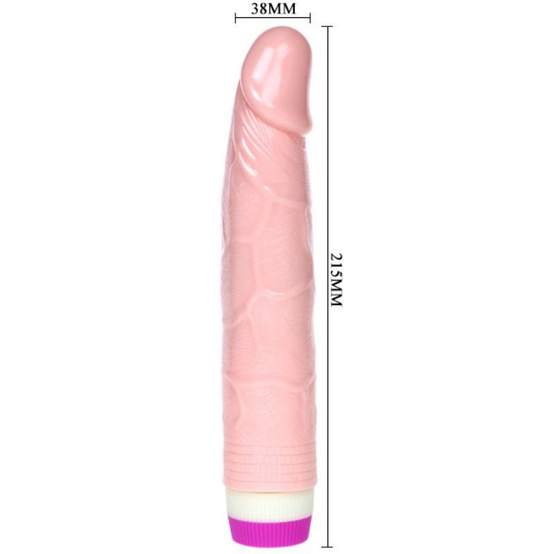 Realistischer dildo authentischer vibrierender anfänger fleisch 21.5 cm
Realistischer Dildo