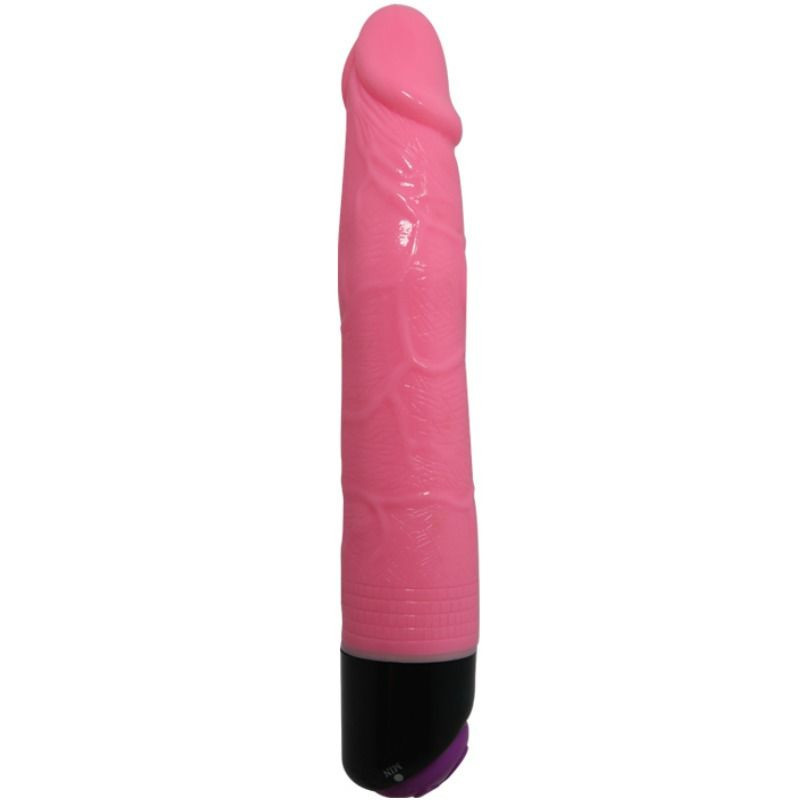 Realistic vibrating dildo Baile Colorful Sex in pink 23 cmRealistic Dildo
