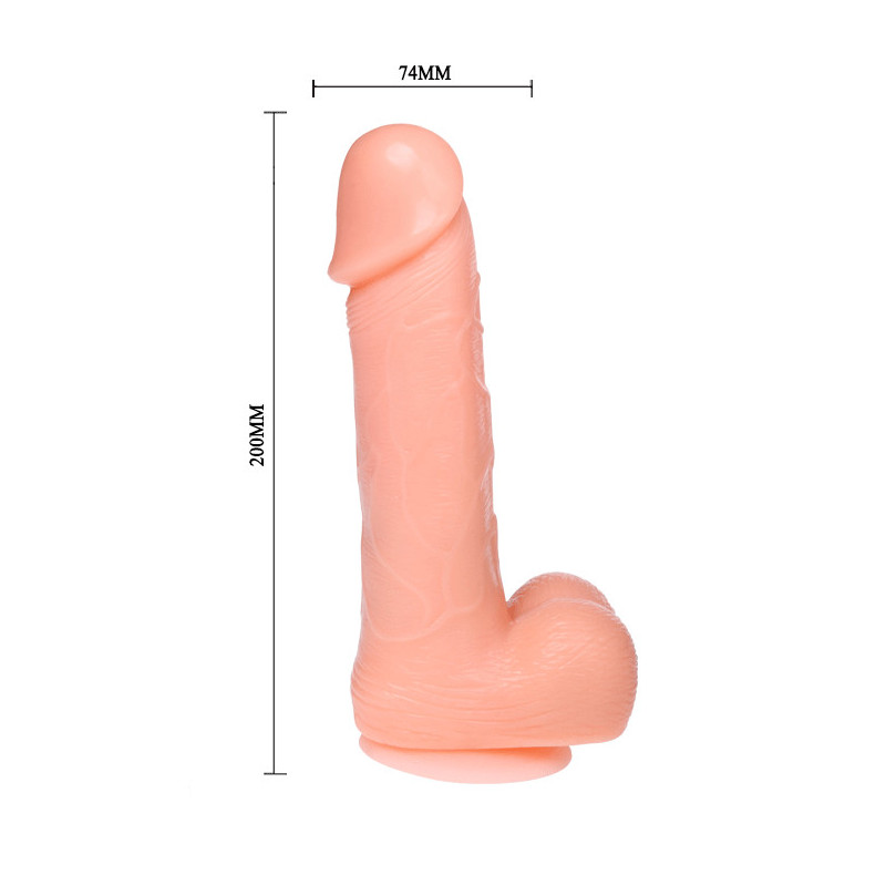 Realistic dildo 20 cm rotation vibration functionRealistic Dildo