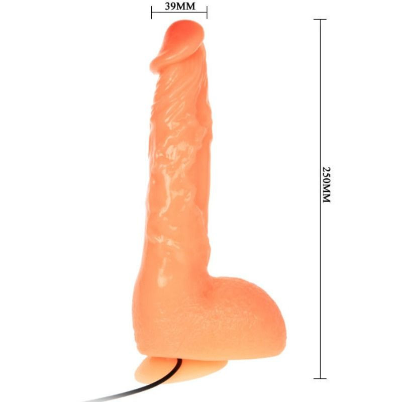 Realistischer dildo vibrierende empfindung in vibrierendem fleischRealistischer Dildo