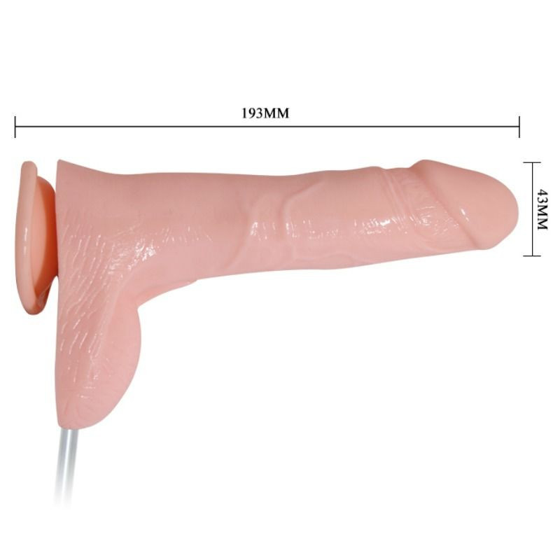 Realistic vibrating ejaculation dildoRealistic Dildo