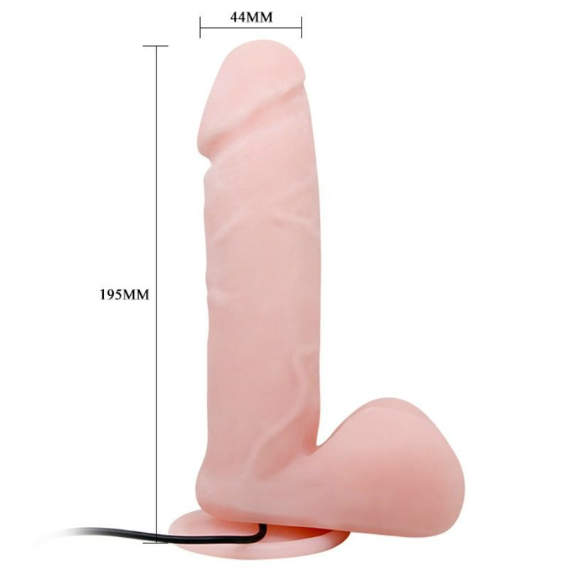 Realistischer dildo funktion eines rotierenden vibratorsRealistischer Dildo