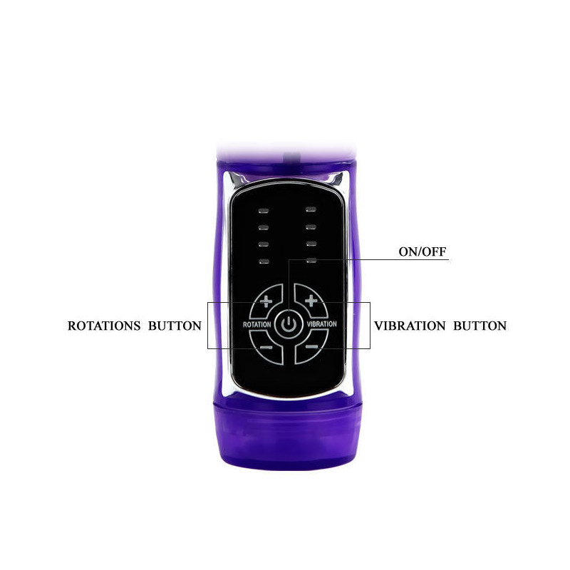 Purple rabbit vibrator Ly-Baile Butterfly PrinceRabbit Vibrators