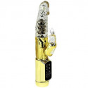 Rabbit vibrator Ly-Baile Gold with double rotationRabbit Vibrators