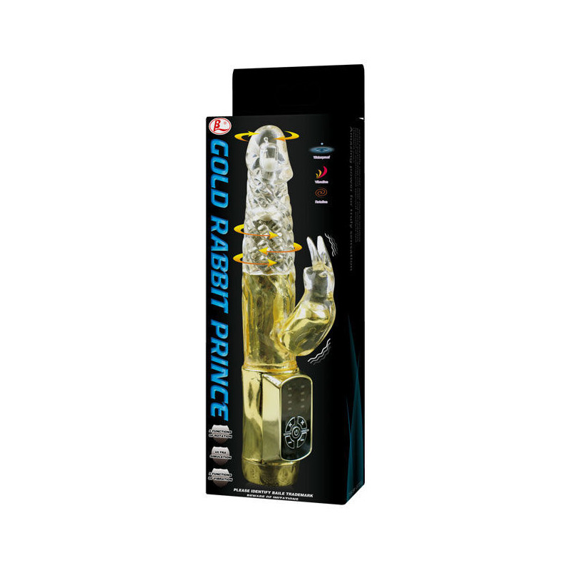Rabbit-Vibrator Ly-Baile Gold mit DoppelrotationRabbitvibratoren