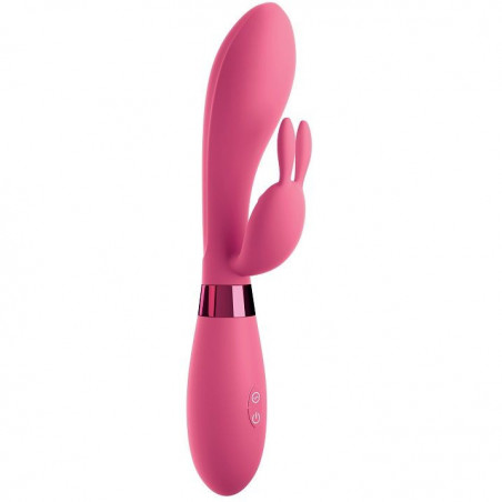 Omg Selfie Silicone rabbit vibrator in pinkRabbit Vibrators