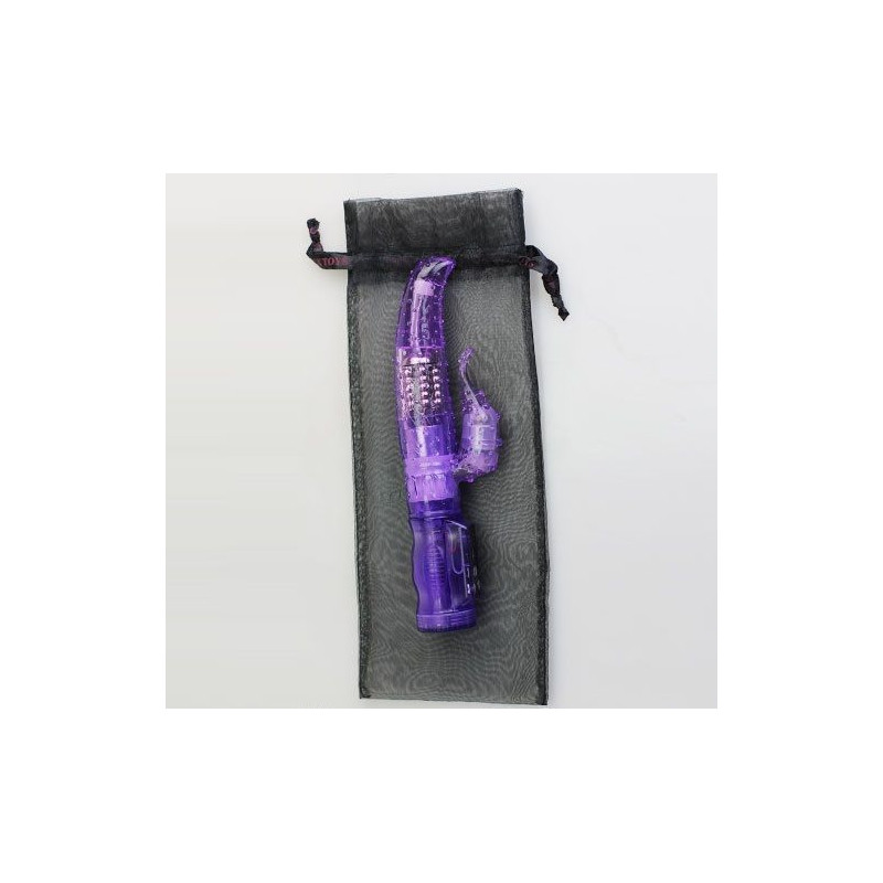 Rotating rabbit vibrator Baile Mini Intimate Lover in purple colorRabbit Vibrators
