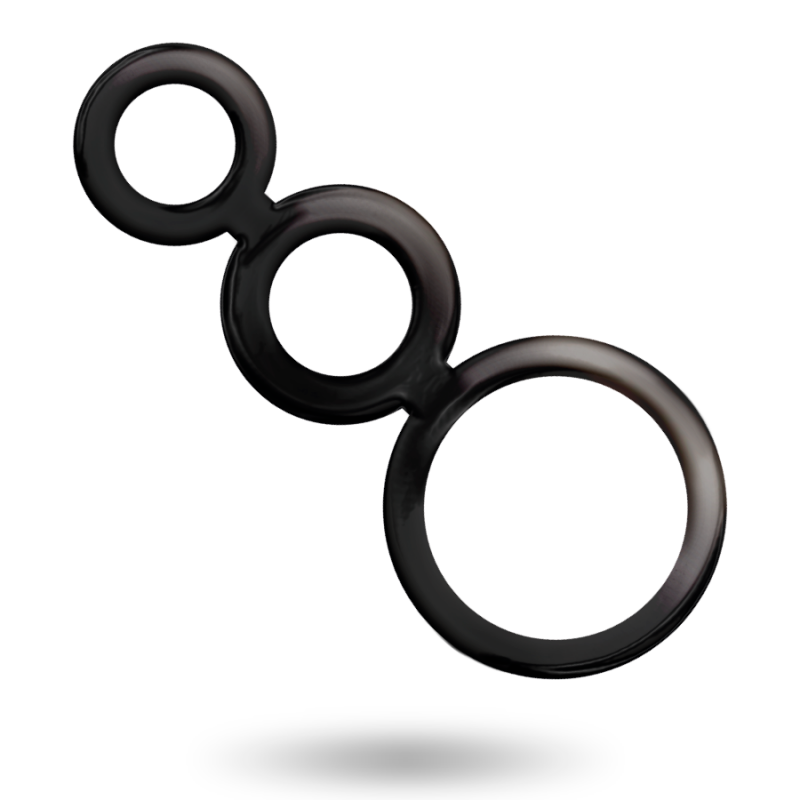 Vibrador conejo rosa con 10 modos.Cockrings y anillos de pene
