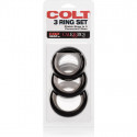 Cockring set of 3 colt rings 
Gay and Lesbian Sex Toys