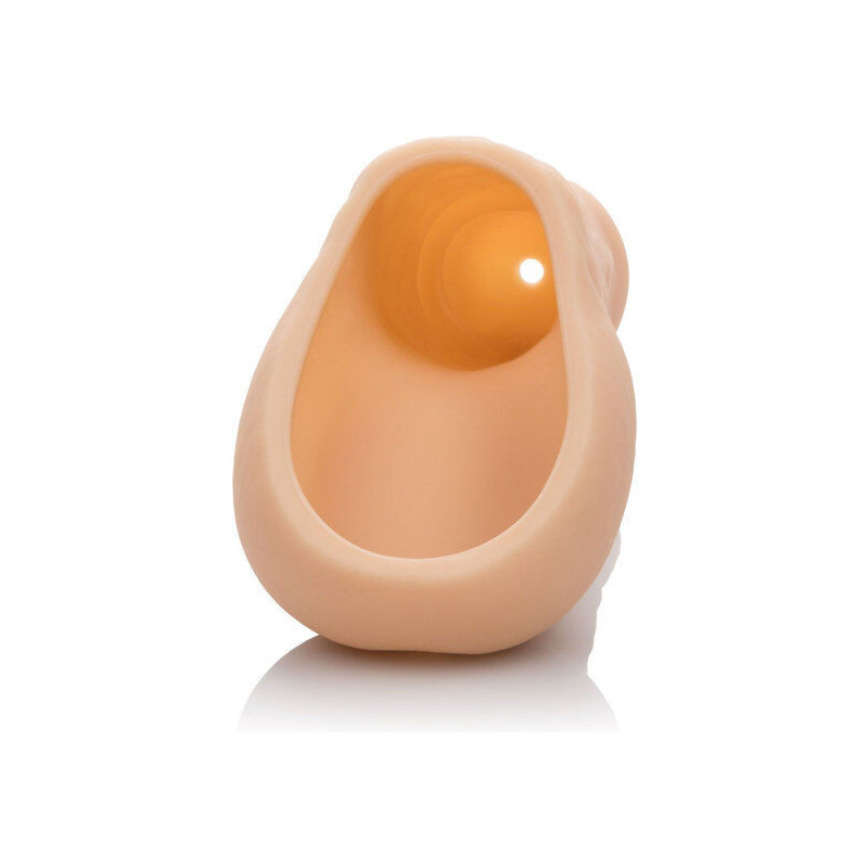 Calex penis extender natural with peeking hole
Sheath and extender of penis