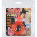 Cockring Sevencreations Jelly de couleur rougeCockring